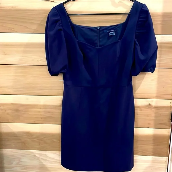 french connection navy blue dress Samira Jersey Gathered Maxi Dress Navy main image 0